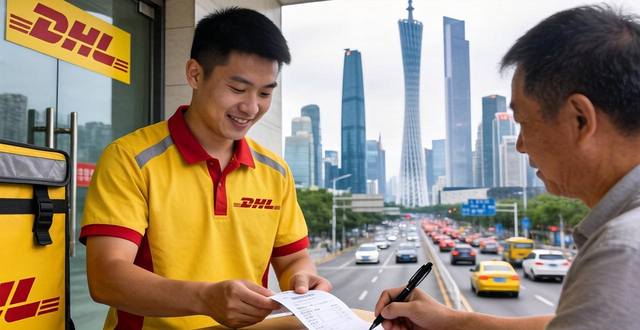 广州DHL快递-地址-网点-电话-广州DHL服务指南