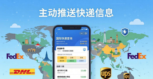 国际快递查询平台-主动推送快递信息，包裹信息轻松掌握