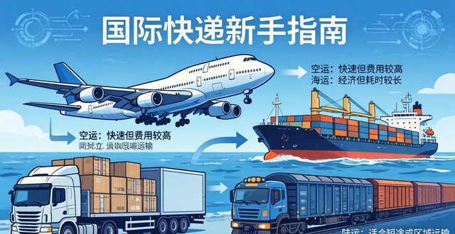 国际快递新手指南:这样寄快递轻松又省钱