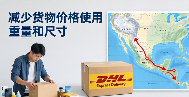 如何以低廉的价格使用DHL国际快递运送货物到墨西哥？