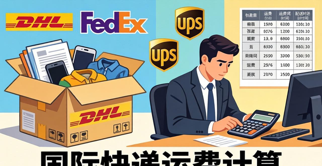 关于选择国际快递的公司和运费是怎样的？