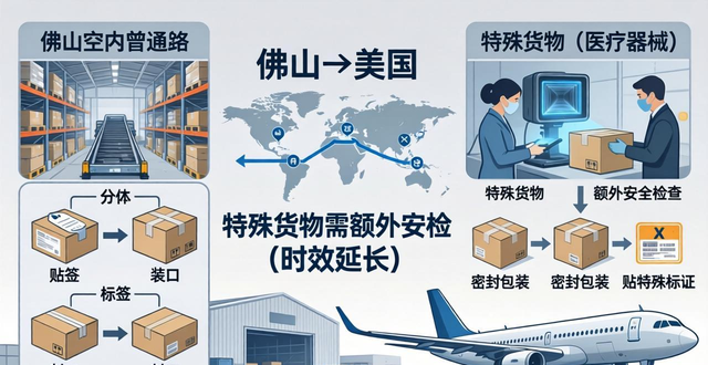 佛山到美国的快递要多久?(佛山寄快递到美国时效)